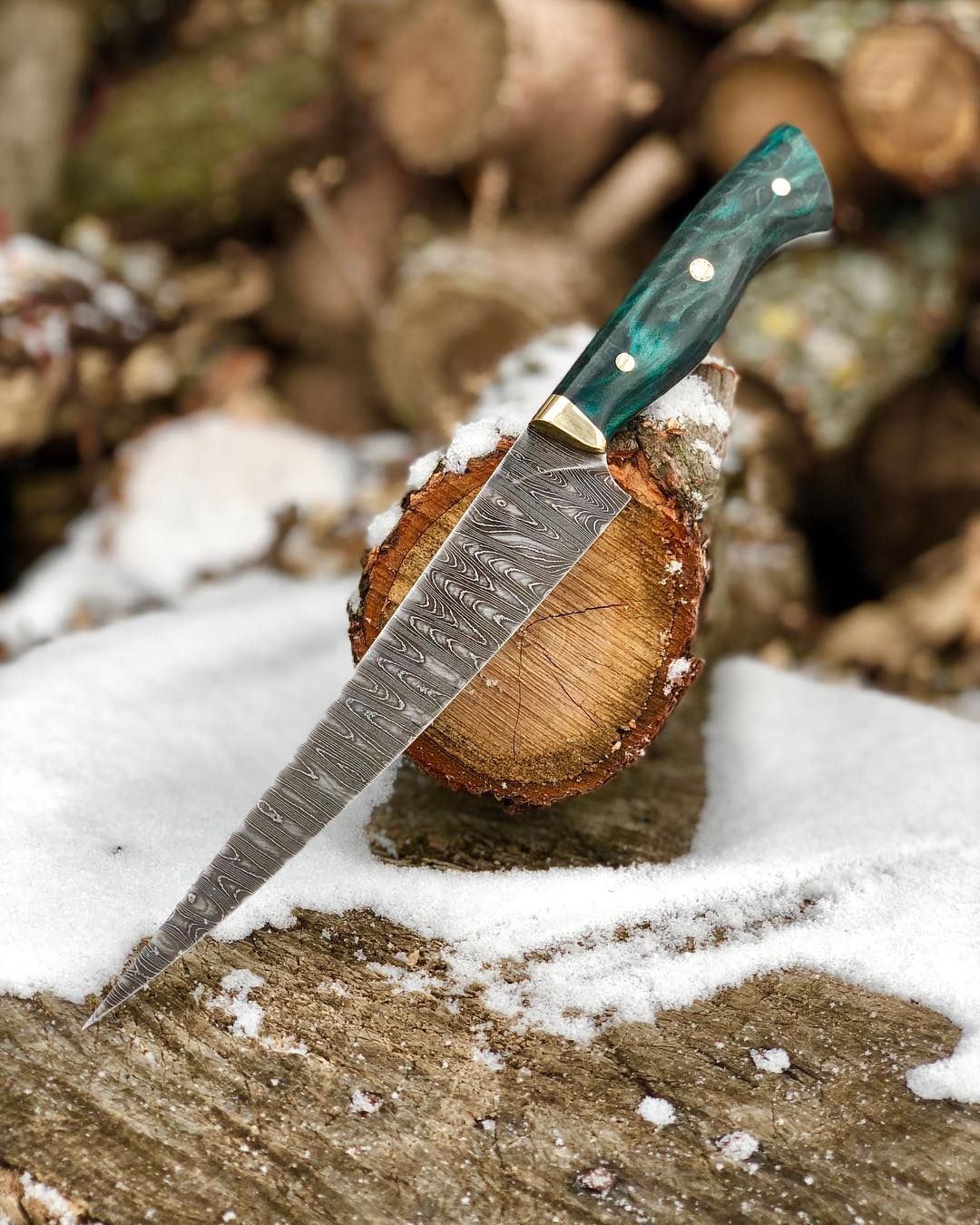Aurarsin Damascus Chef Knife