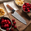 Enhanced Damascus Chef Knife Lifestyle
