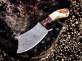 Wildrain Damascus Cleaver