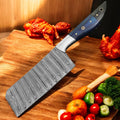 Stormwood Damascus Cleaver