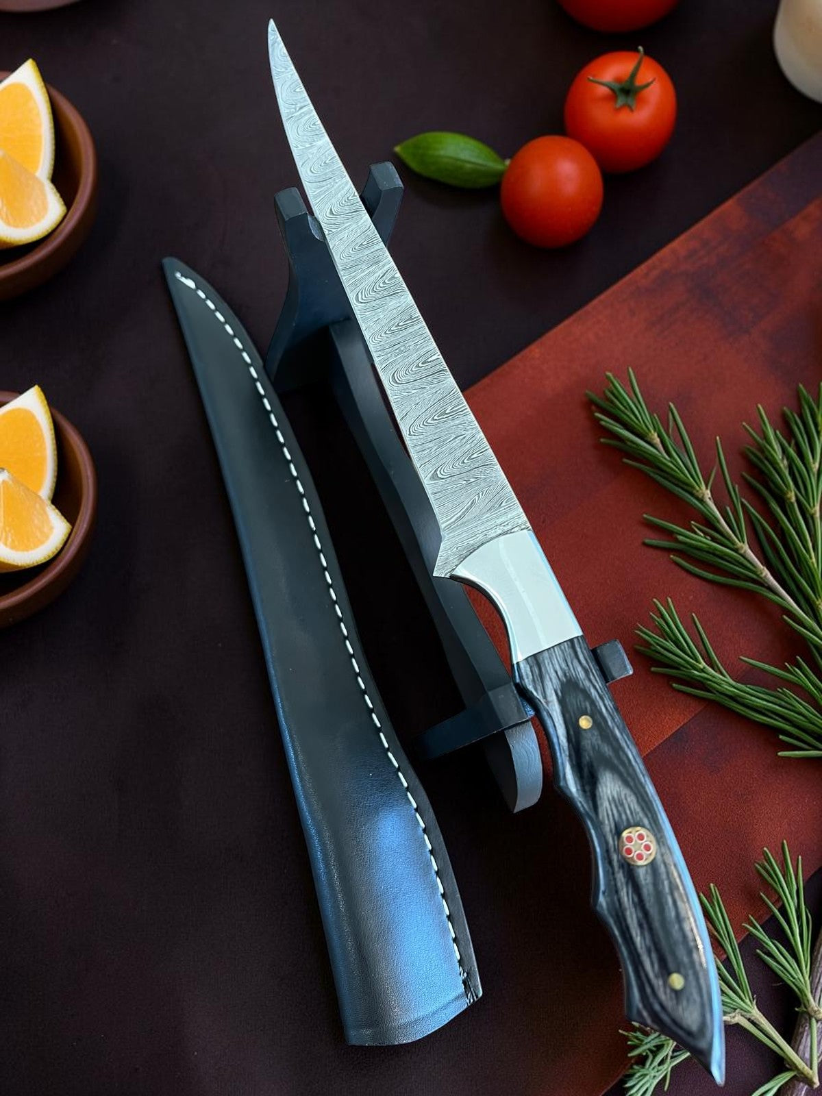 Shadowforge Damascus Fillet Knife