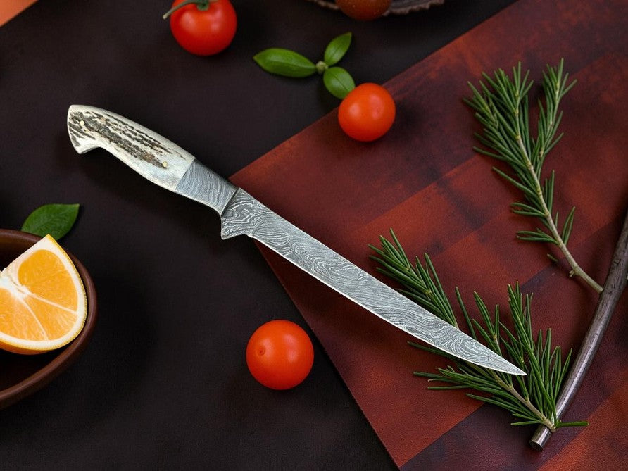 Wildhorn Damascus Fillet Knife